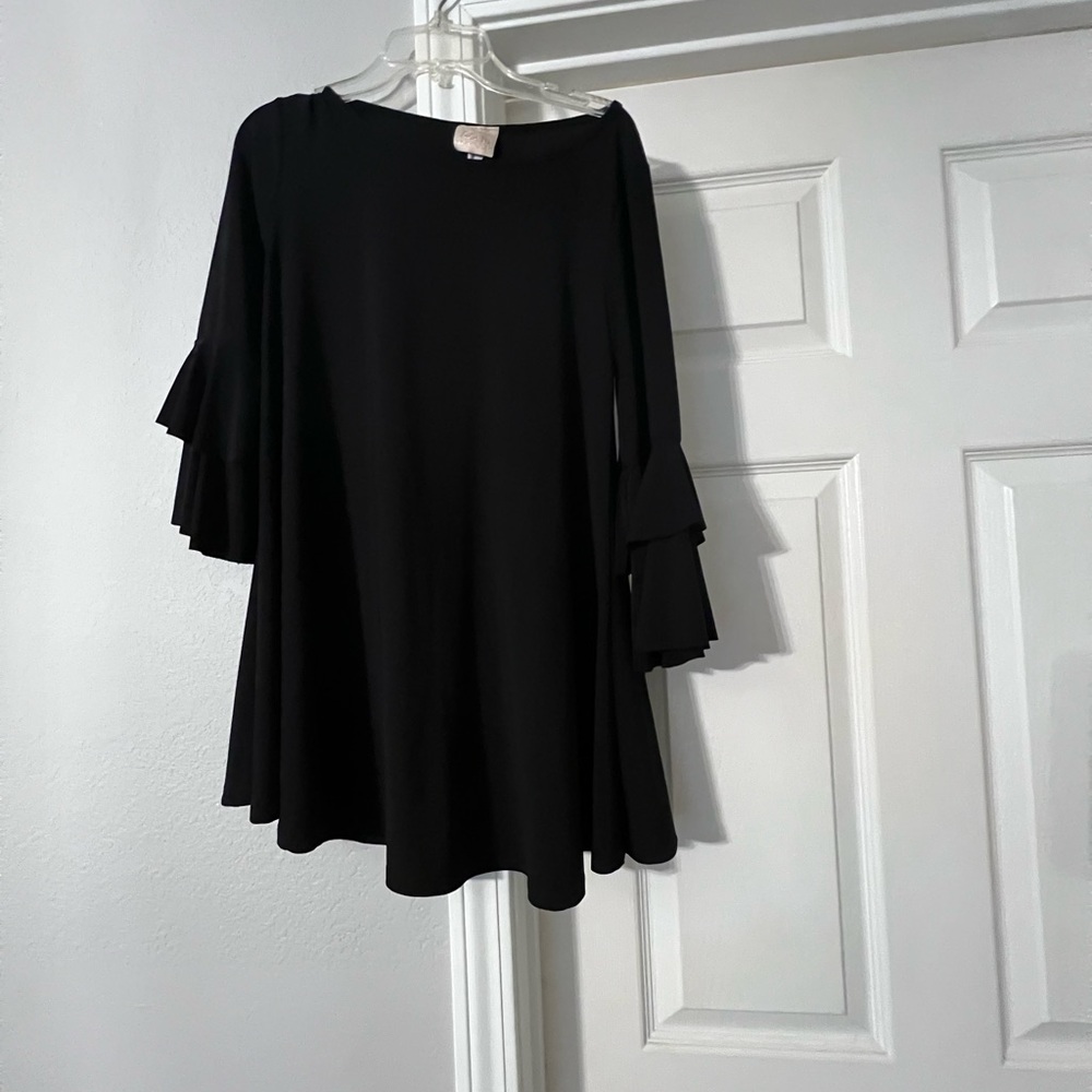 Zadie B’s Elegant Black Women's Top